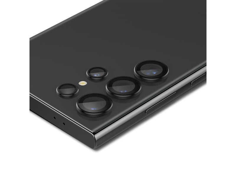 Spigen Glass tR EZ Fit Optik Pro 2 Pack - black - Samsung Galaxy S24 Ultra