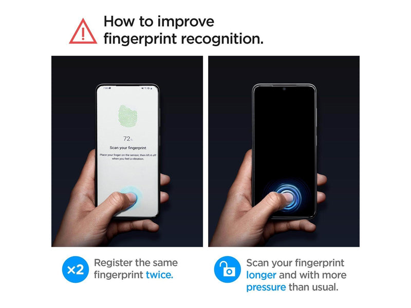 Spigen Glass tR EZ Fit HD Transparency 2 Pack - Samsung Galaxy S24+