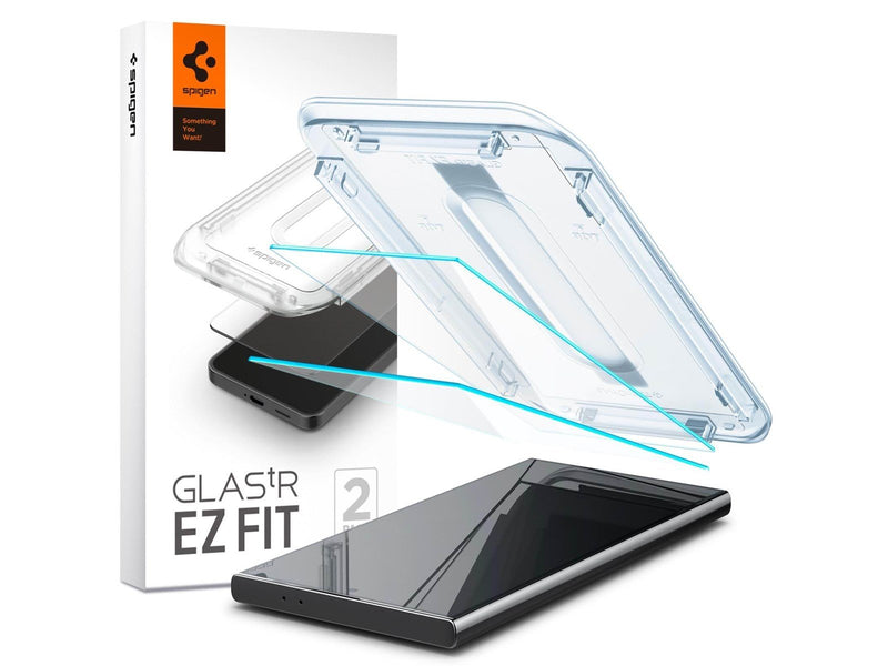 Spigen Glass tR EZ Fit HD Transparency 2 Pack - Samsung Galaxy S24 Ultra