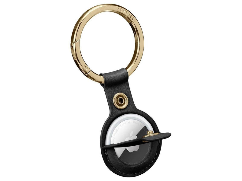 Spigen Cyrill Basic Leather - black - AirTag