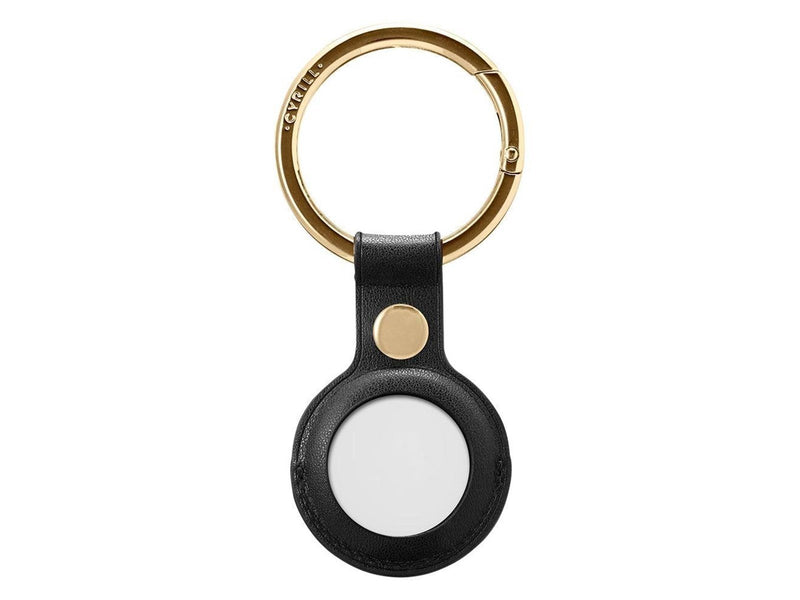 Spigen Cyrill Basic Leather - black - AirTag