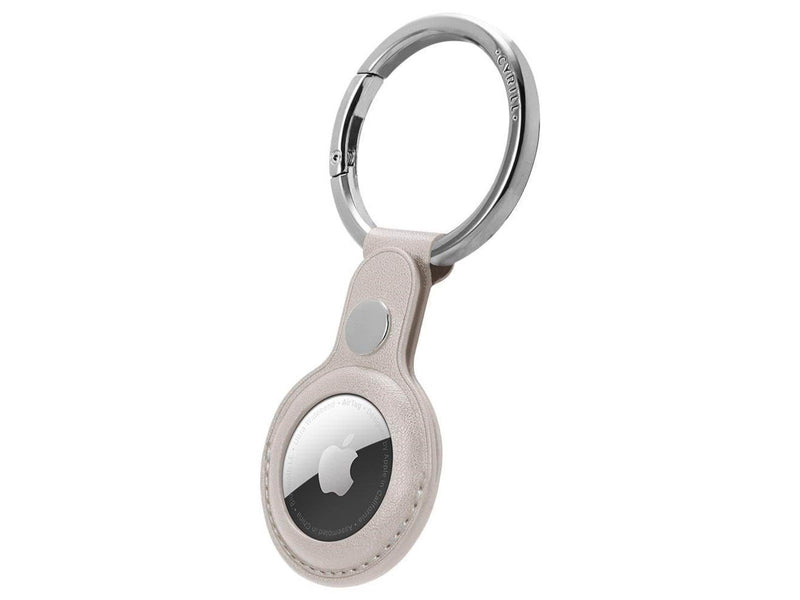 Spigen Cyrill Basic Leather - stone - AirTag