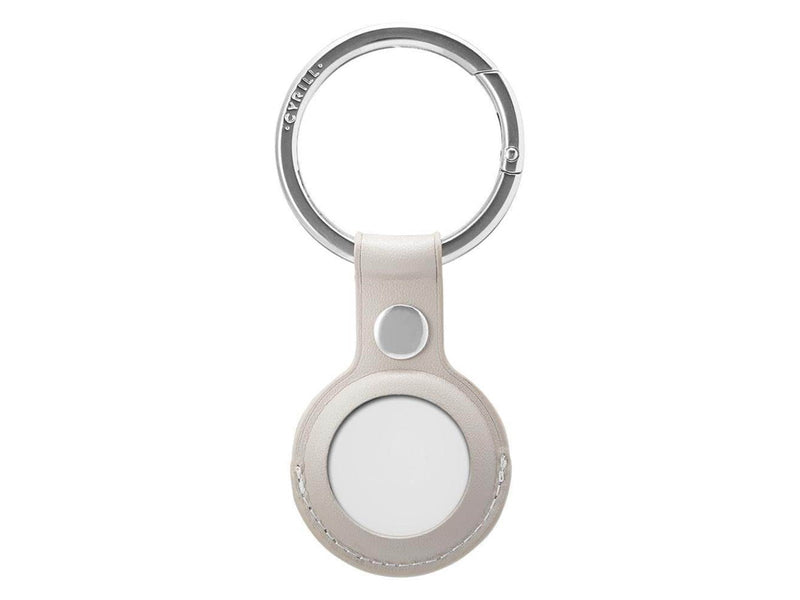 Spigen Cyrill Basic Leather - stone - AirTag