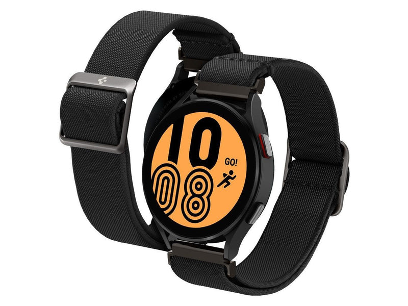 Spigen Lite Fit Watch Band - black - Galaxy Watch 20mm (Galaxy Watch 5/5 Pro/4/4 Classic/3(41mm)/Act2