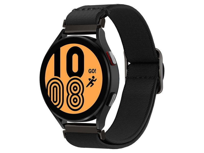 Spigen Lite Fit Watch Band - black - Galaxy Watch 20mm (Galaxy Watch 5/5 Pro/4/4 Classic/3(41mm)/Act2