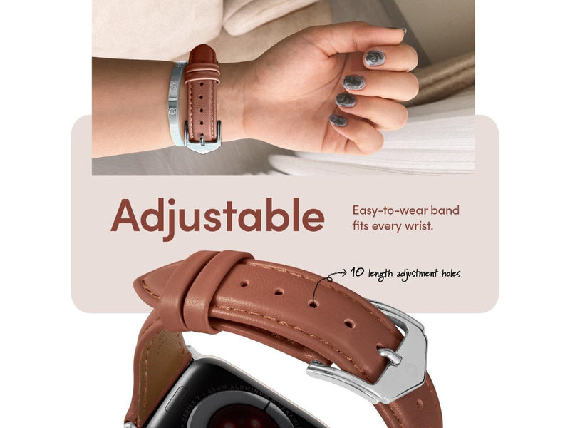Spigen Kajuk Watch Band - chestnut - Apple Watch 41mm/40mm/38mm