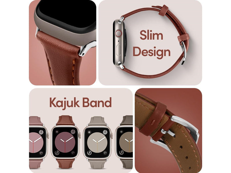 Spigen Kajuk Watch Band - chestnut - Apple Watch 41mm/40mm/38mm