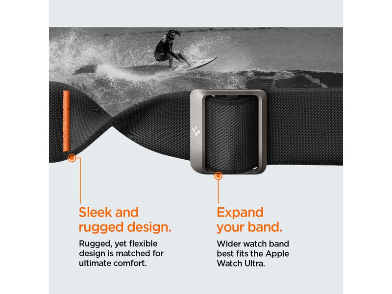 Spigen Lite Fit Ultra - black - Apple Watch 49mm/45mm/44mm/42mm