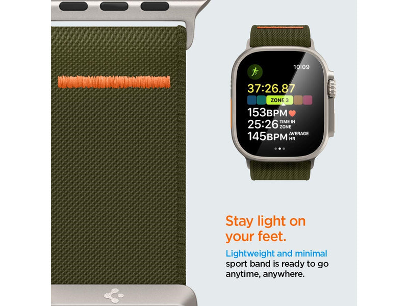 Spigen Lite Fit Ultra - khaki - Apple Watch 49mm/45mm/44mm/42mm
