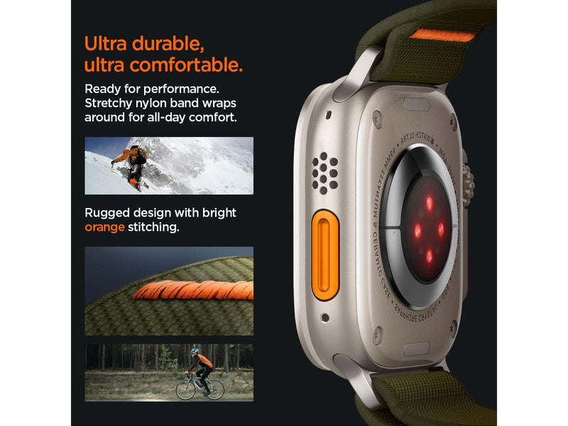 Spigen Lite Fit Ultra - khaki - Apple Watch 49mm/45mm/44mm/42mm