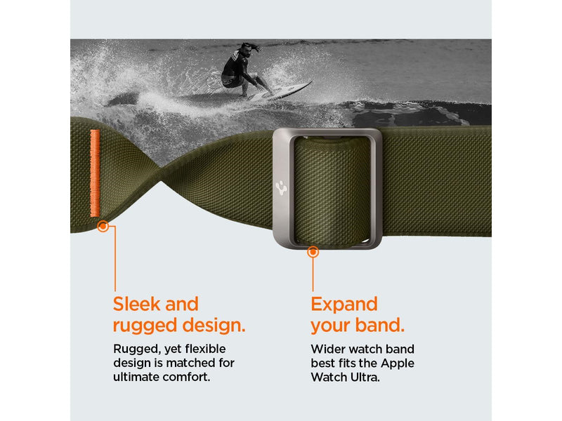 Spigen Lite Fit Ultra - khaki - Apple Watch 49mm/45mm/44mm/42mm