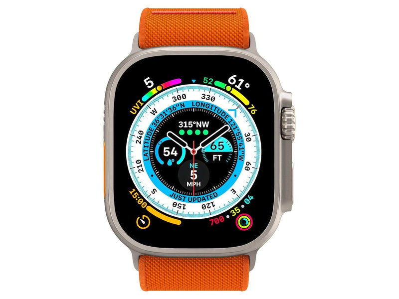 Spigen Lite Fit Ultra - orange - Apple Watch 49mm/45mm/44mm/42mm