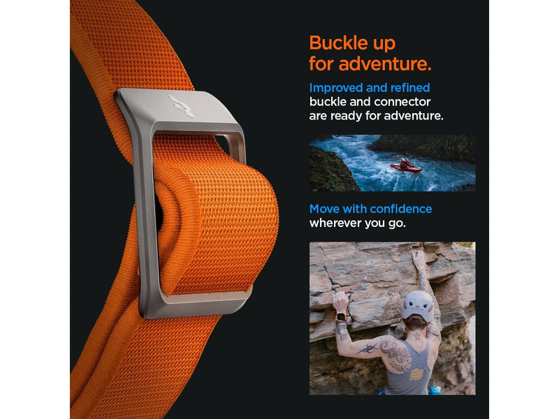 Spigen Lite Fit Ultra - orange - Apple Watch 49mm/45mm/44mm/42mm