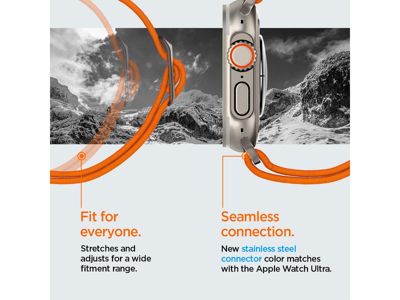 Spigen Lite Fit Ultra - orange - Apple Watch 49mm/45mm/44mm/42mm