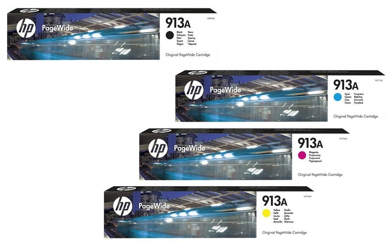 HP Original 913A Druckerpatronen - 4er Multipack (L0R95AE, F6T77AE, F6T78AE, F6T79AE)