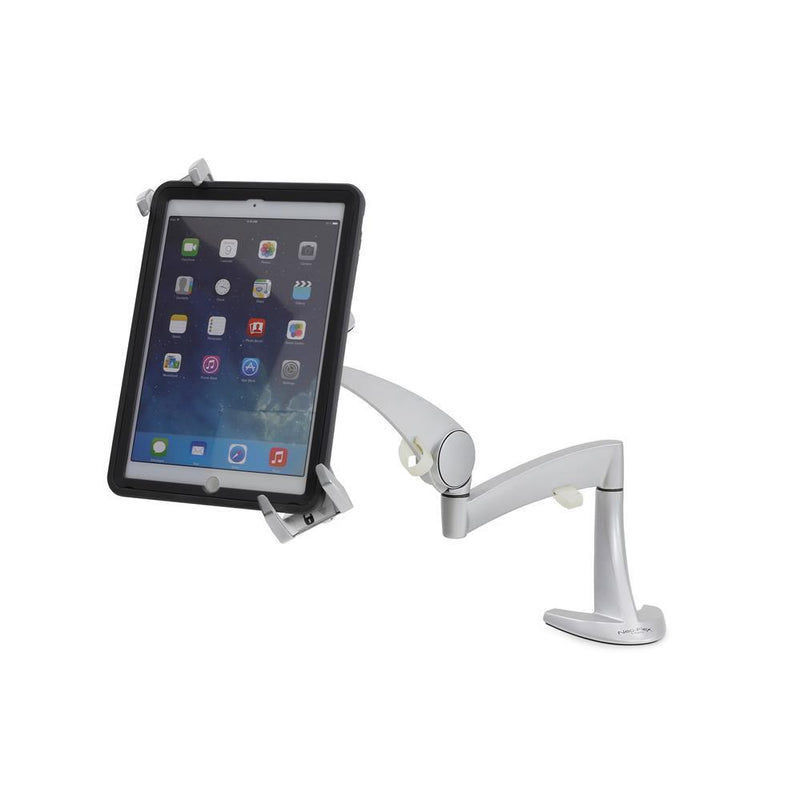 Ergotron Verriegelbare Tablet Befestigung für ein Tablet 20,07-33,02 cm 7,9-13 Zoll silber