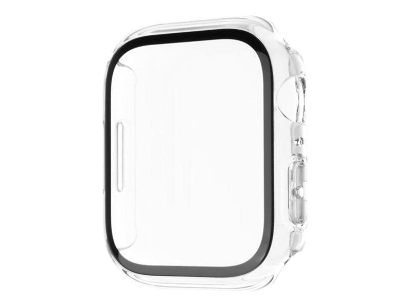 FIXED PURE Case w. Glass for Apple Watch 45 mm Clear