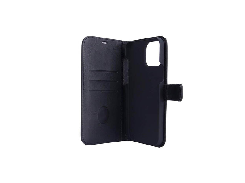Radicover Anti Radiation Mobile Case PU Leather iPhone 13 Pro Max Flipcover Black