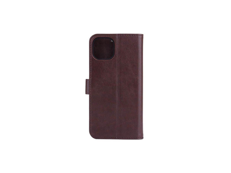 Radicover Anti Radiation Mobile Case PU Leather iPhone 13 Flipcover Brown