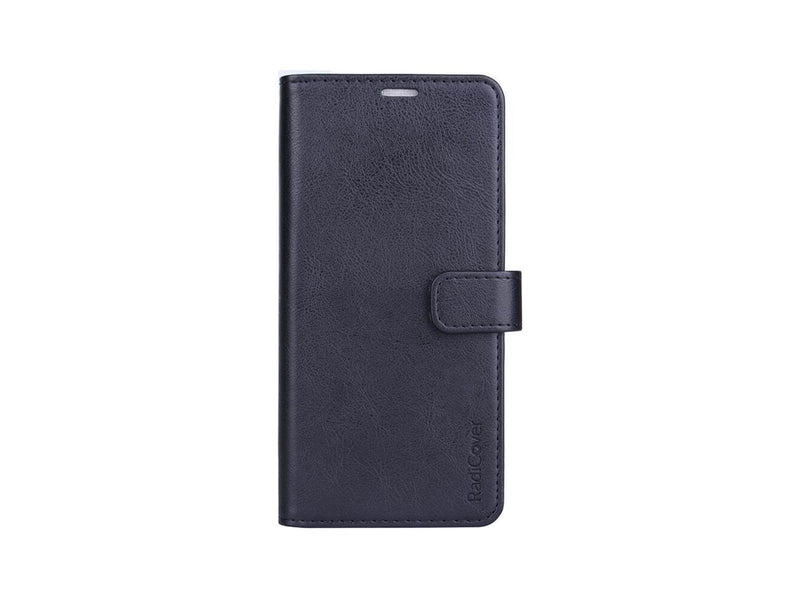 Radicover Radiation protected Mobilewallet PU Samsung A72 Flipcover Black 3-Led RFID