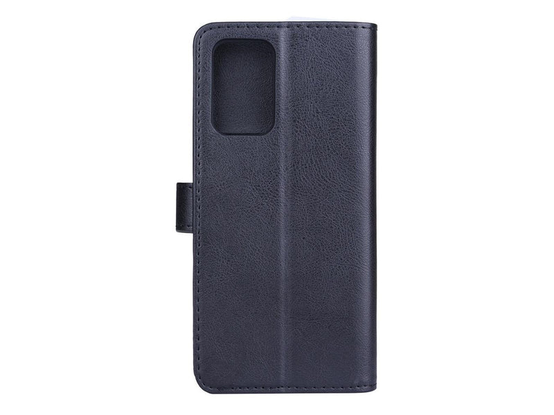Radicover Radiation protected Mobilewallet PU Samsung A72 Flipcover Black 3-Led RFID