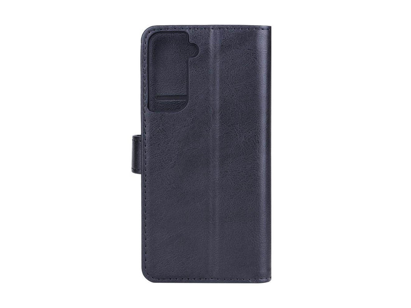 Radicover Radiation protected Mobilewallet PU Samsung  S21/S30 Flipcover Black 3-Led RFID