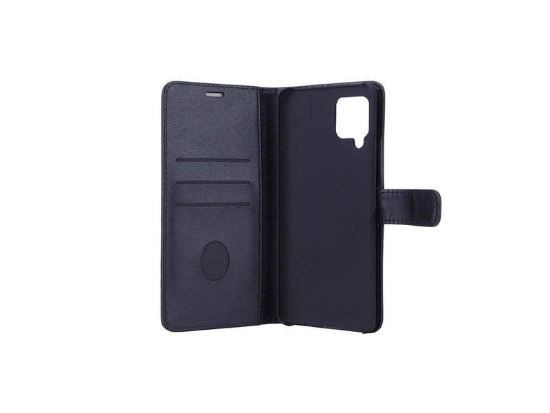 Radicover Radiation protected Mobilewallet PU Samsung A42 Flipcover Black 3-Led RFID