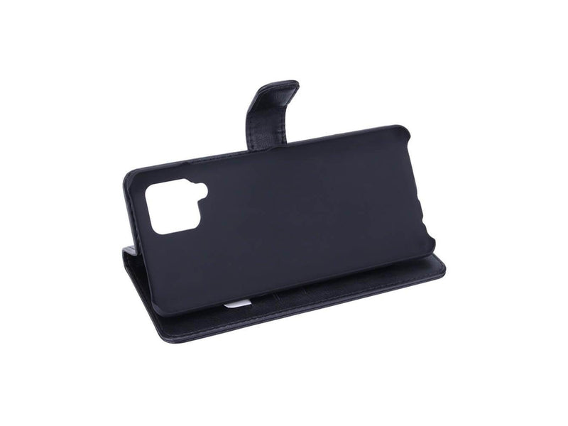 Radicover Radiation protected Mobilewallet PU Samsung A42 Flipcover Black 3-Led RFID