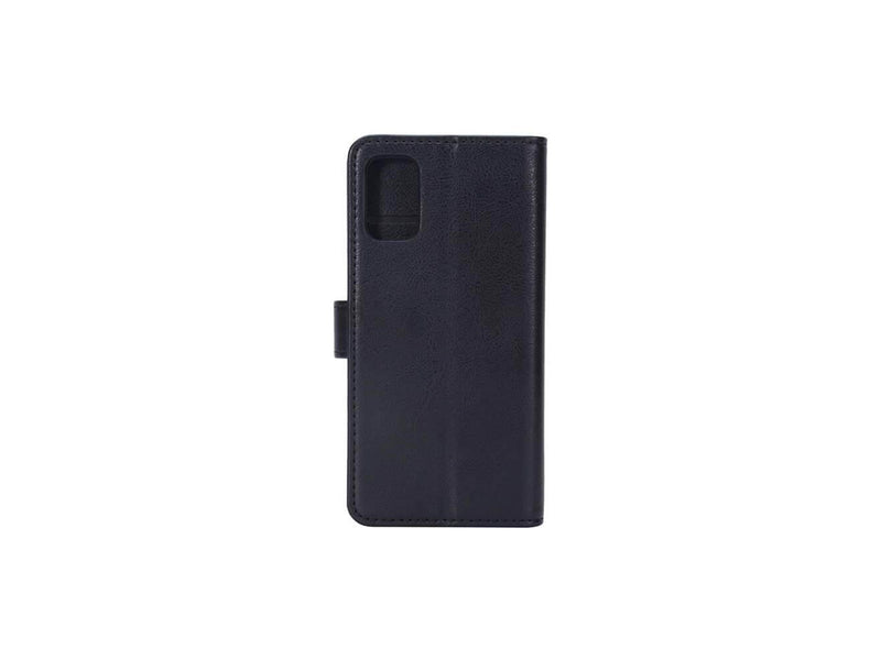 Radicover Radiation protected Mobilewallet PU Samsung Galaxy A41 Flipcover Black 3-Led RFID