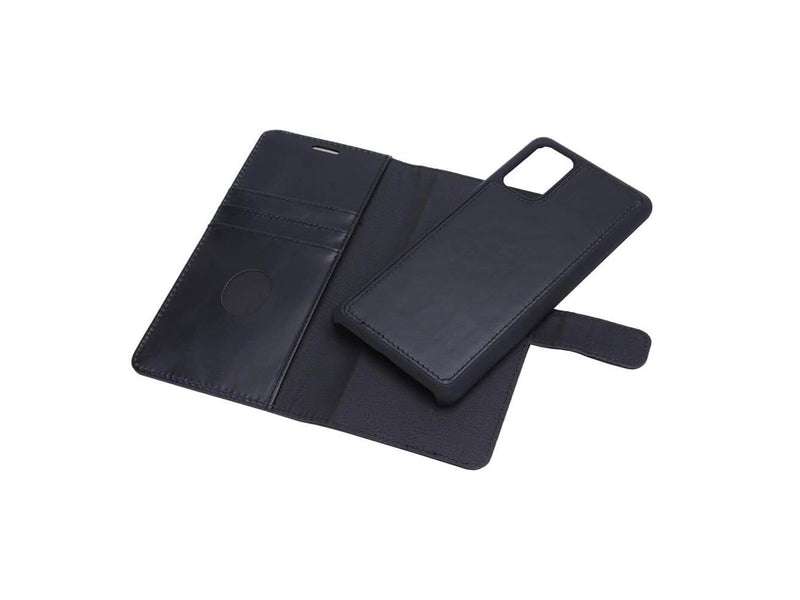 Radicover Radiationprotected Mobilewallet Leather Samsung S20 Plus 2in1 Magnetcover Black 3-Led RFID