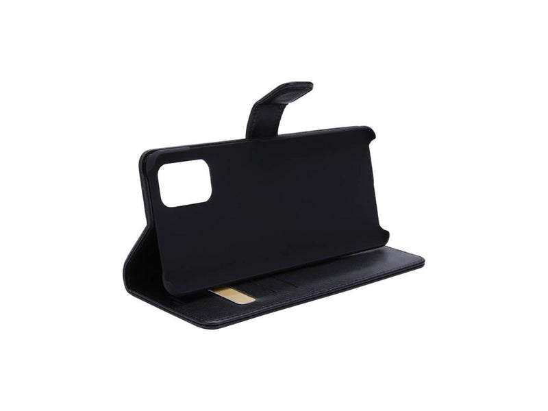 Radicover Radiationprotected Tabletfodral PU Samsung A71 Flipcover Black 3-Led RFID
