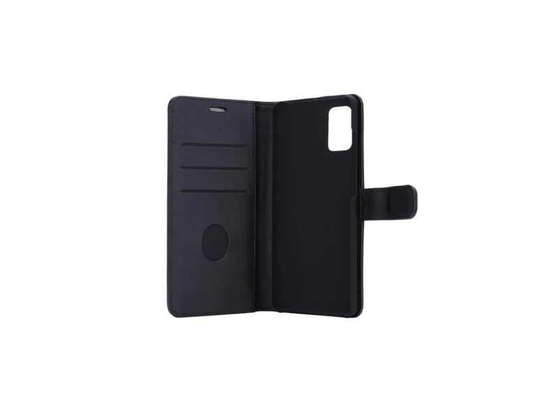 Radicover Radiationprotected Tabletfodral PU Samsung A51 Flipcover Black 3-Led RFID