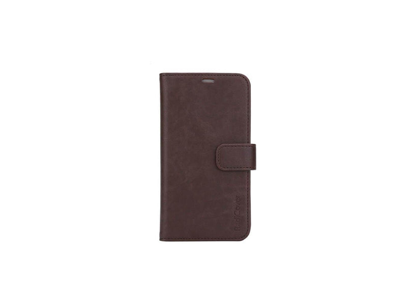 Radicover Radiationprotected Mobilewallet PU iPhone 11 Pro Max Flipcover Brown 3-Led RFID