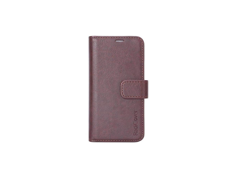 Radicover Radiationprotected Mobilewallet PU iPhone 5/5S/SE Flipcover Brown