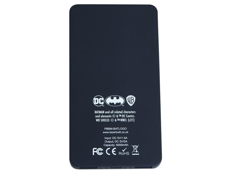 Batman Power Bank 6000 mAh Powerbank (Akku) - schwarz - 6000 mAh