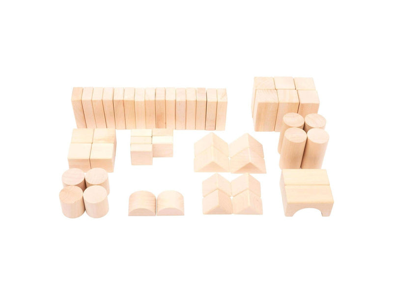 Small Foot  Wooden Building Blocks in Bag 50dlg.