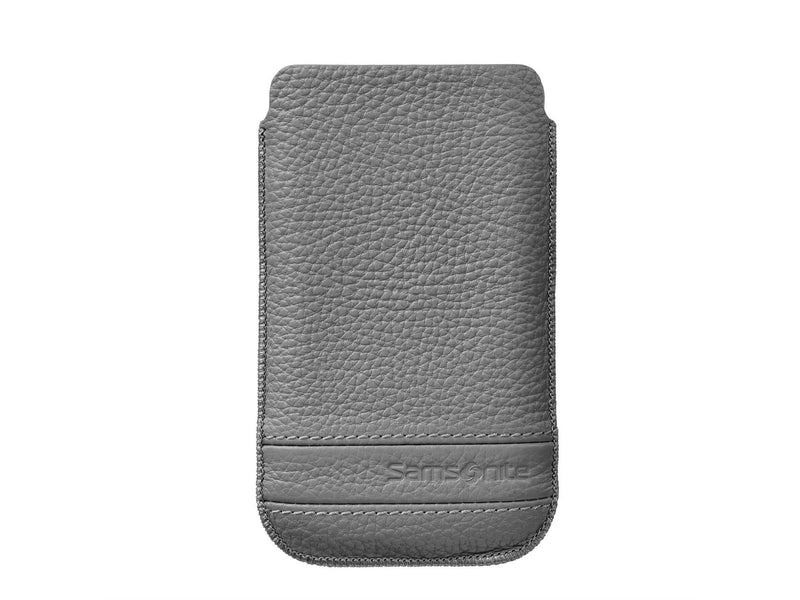 Samsonite Mobile Bag Classic Leather Large Grey