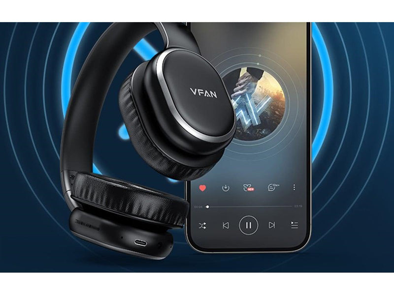 Vipfan Wireless headphones  BE02 (black)