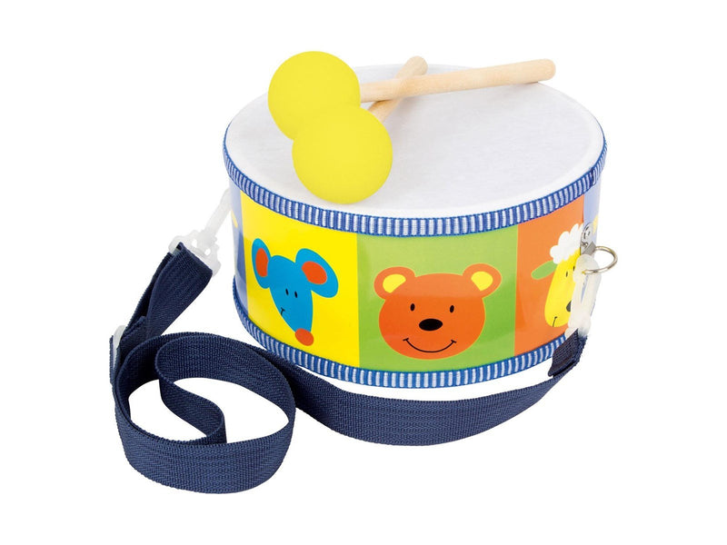 Small Foot - Wooden Drum Animals with Sticks 3dlg