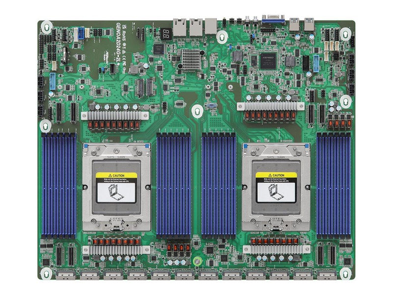 ASRock GENOA2D24G-2L+ Mainboard - LGA6096 Socket socket - DDR5 RAM - Proprietary
