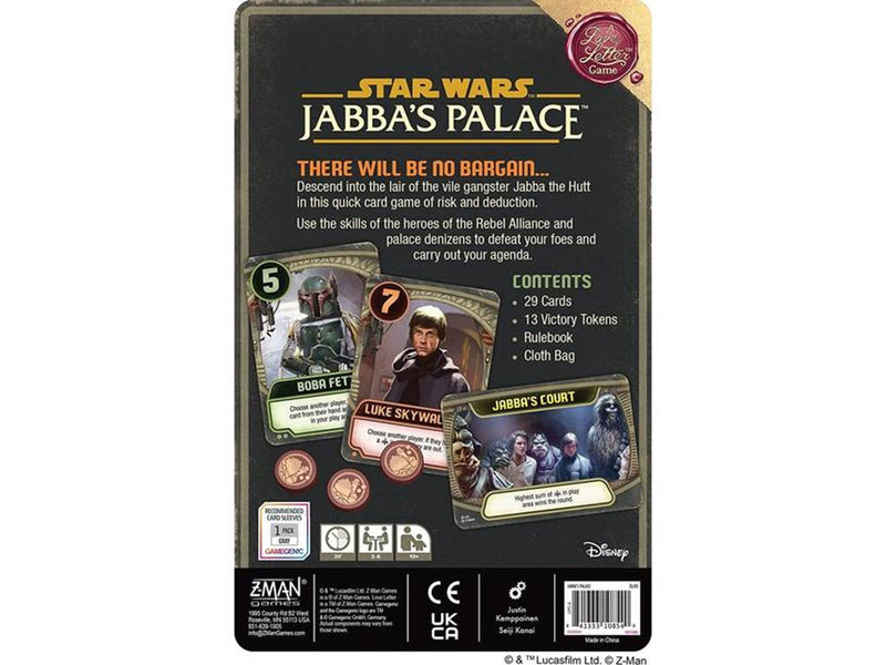 Love Letter Jabba's Palace A  Game