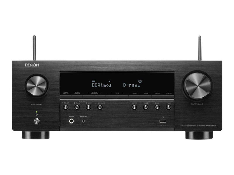 Denon AVR S970H - AV-Netzwerksempfänger - 7.2-Kanal - Schwarz