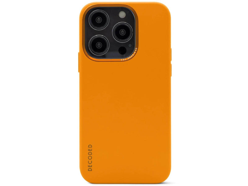 Decoded Antimicrobial Silicone Back Cover iPhone 14 Pro Max - Apricot