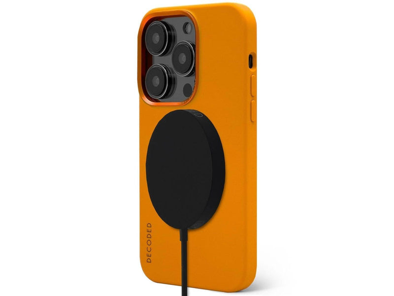 Decoded Antimicrobial Silicone Back Cover iPhone 14 Pro Max - Apricot
