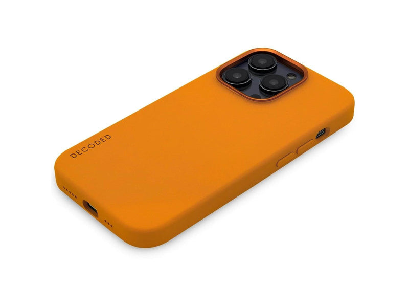 Decoded Antimicrobial Silicone Back Cover iPhone 14 Pro Max - Apricot