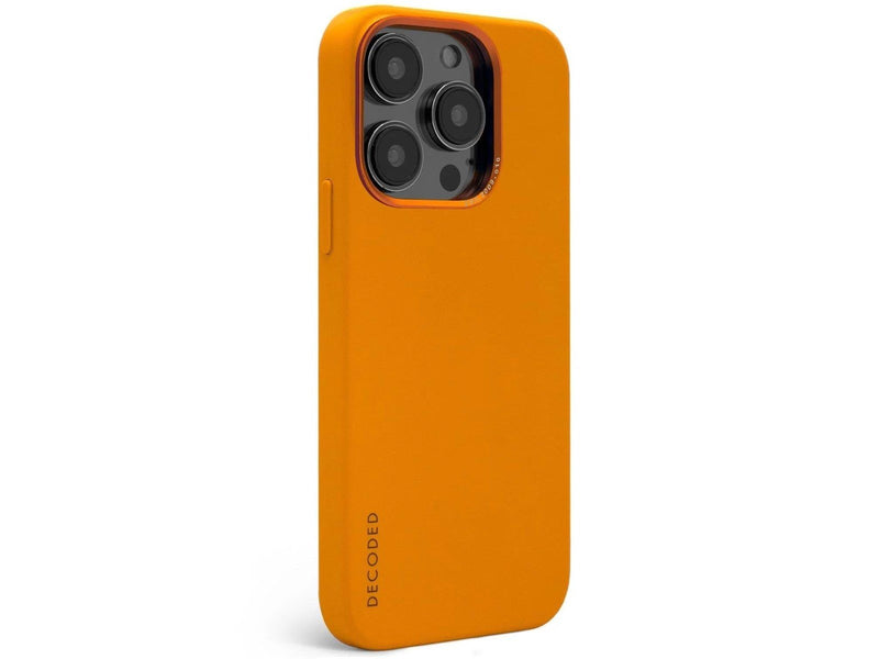 Decoded Antimicrobial Silicone Back Cover iPhone 14 Pro Max - Apricot