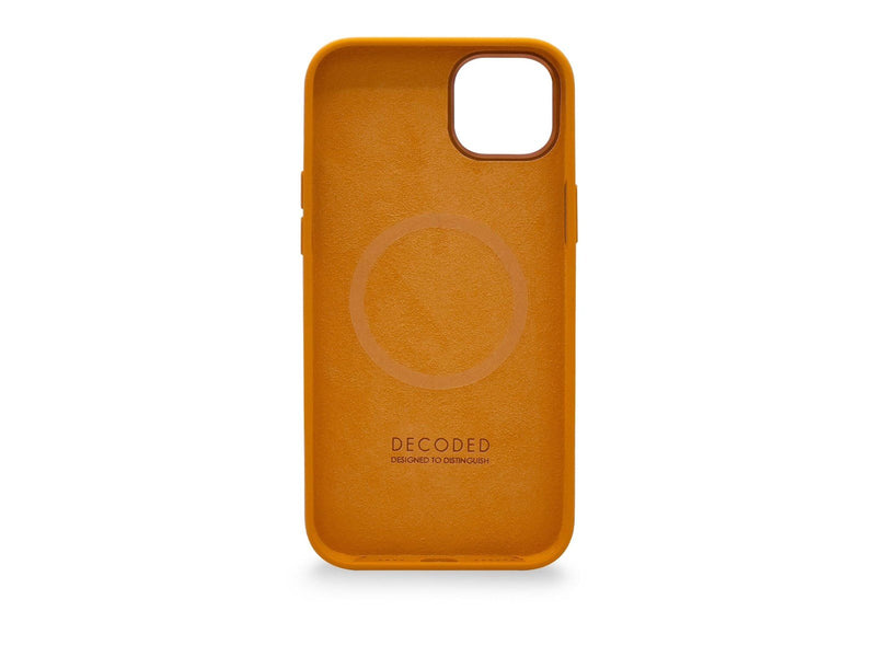 Decoded Silicone BackCover - apricot - iPhone 14 Plus