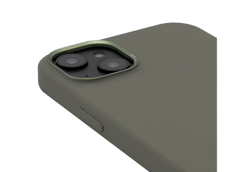 Decoded Silicone BackCover - olive - iPhone 14 Plus