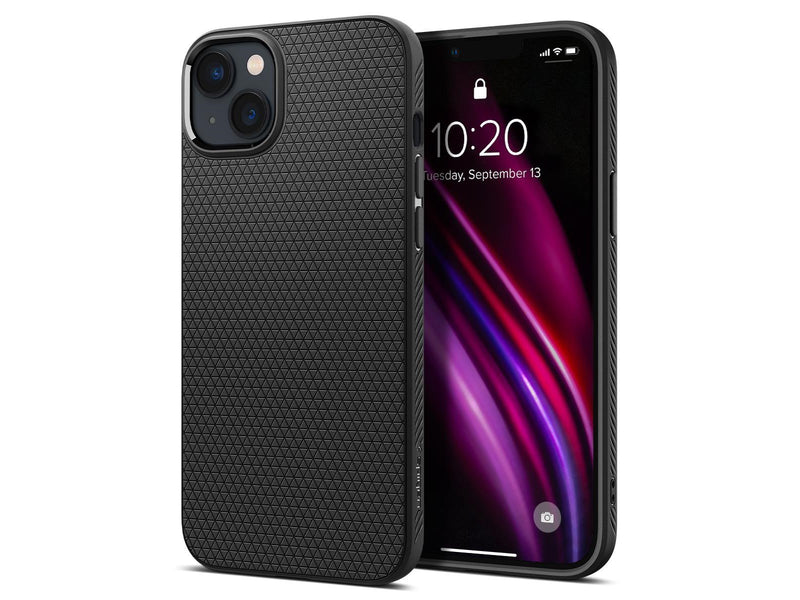 Spigen Liquid Air - matte black - iPhone 14