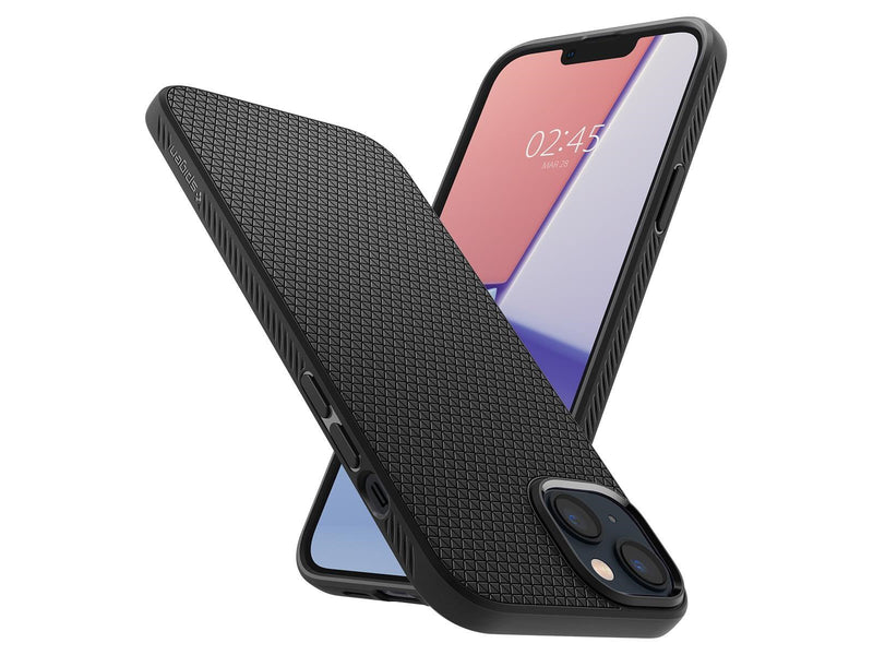 Spigen Liquid Air - matte black - iPhone 14